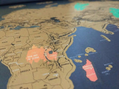 Deluxe Travelling Map