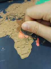 Deluxe Travelling Map