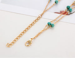 Blue Infinity Explorer Anklet