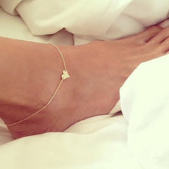 Heart Drop Anklet