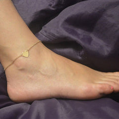 Heart Drop Anklet